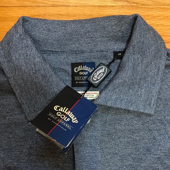 Callaway Golf Apparel by Nordstrom Two-Ply Golf Polo (Brand New) - Picture 3 of 12